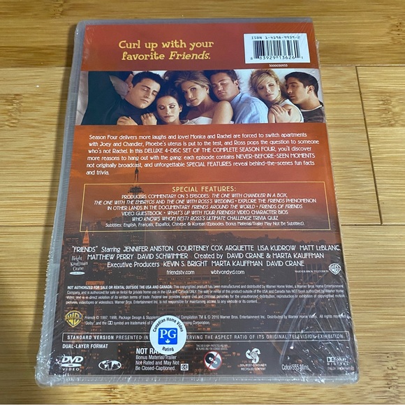 FRIENDS Season 4 DVD Set - Picture 2 of 2